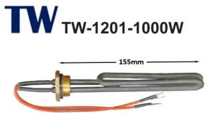 TW Black - 1" BSP Screw-in Immersion Heater (F/B)