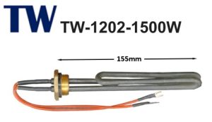 TW Black - 1" BSP Screw-in Immersion Heater (F/B)