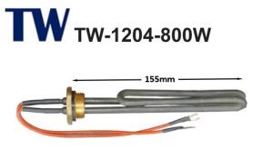 TW Black - 1" BSP Screw-in Immersion Heater (F/B)