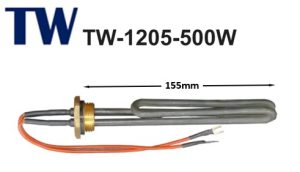 TW Black - 1" BSP Screw-in Immersion Heater (F/B)