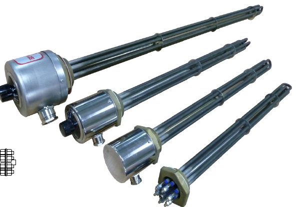 BJC Nickel Alloy 2" BSP Screw-In Immersion Heaters (Incoloy 800 Sheath)