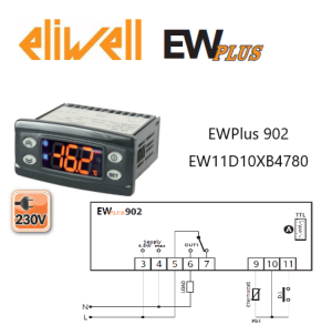 Eliwell Brand Ewplus Temperature Controllers