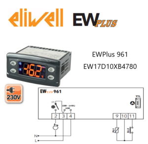 Eliwell Brand Ewplus Temperature Controllers