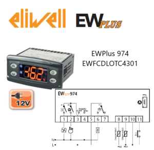 Eliwell Brand Ewplus Temperature Controllers