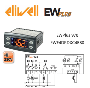 Eliwell Brand Ewplus Temperature Controllers