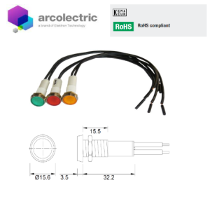 Electrical Pilot Light LO27500 (Neon)