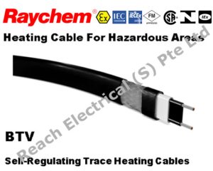 Raychem BTV Self-Regulating Trace Heating Cables (65°C)