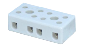 Electrical Porcelain Connector - 2-424-4 (10A)