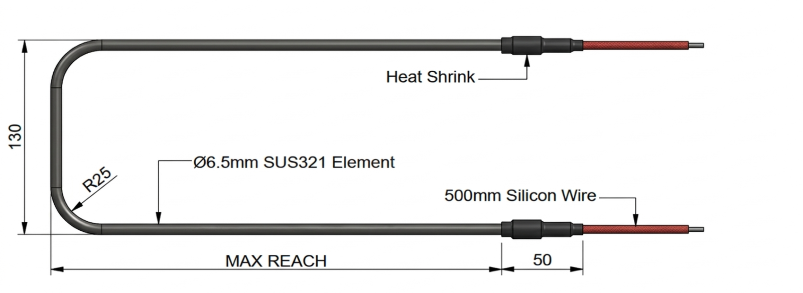Defrost Heater-U Shape - Image 2