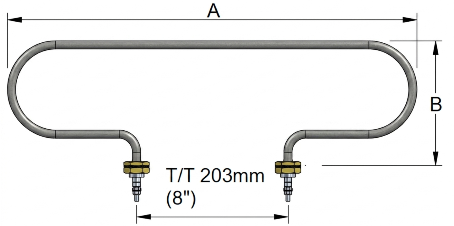 Omega Bend – “T” Shape - Image 2