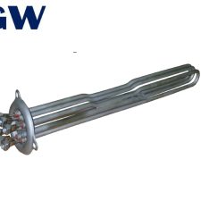 Round Flange Immersion Heater (3 Holes)