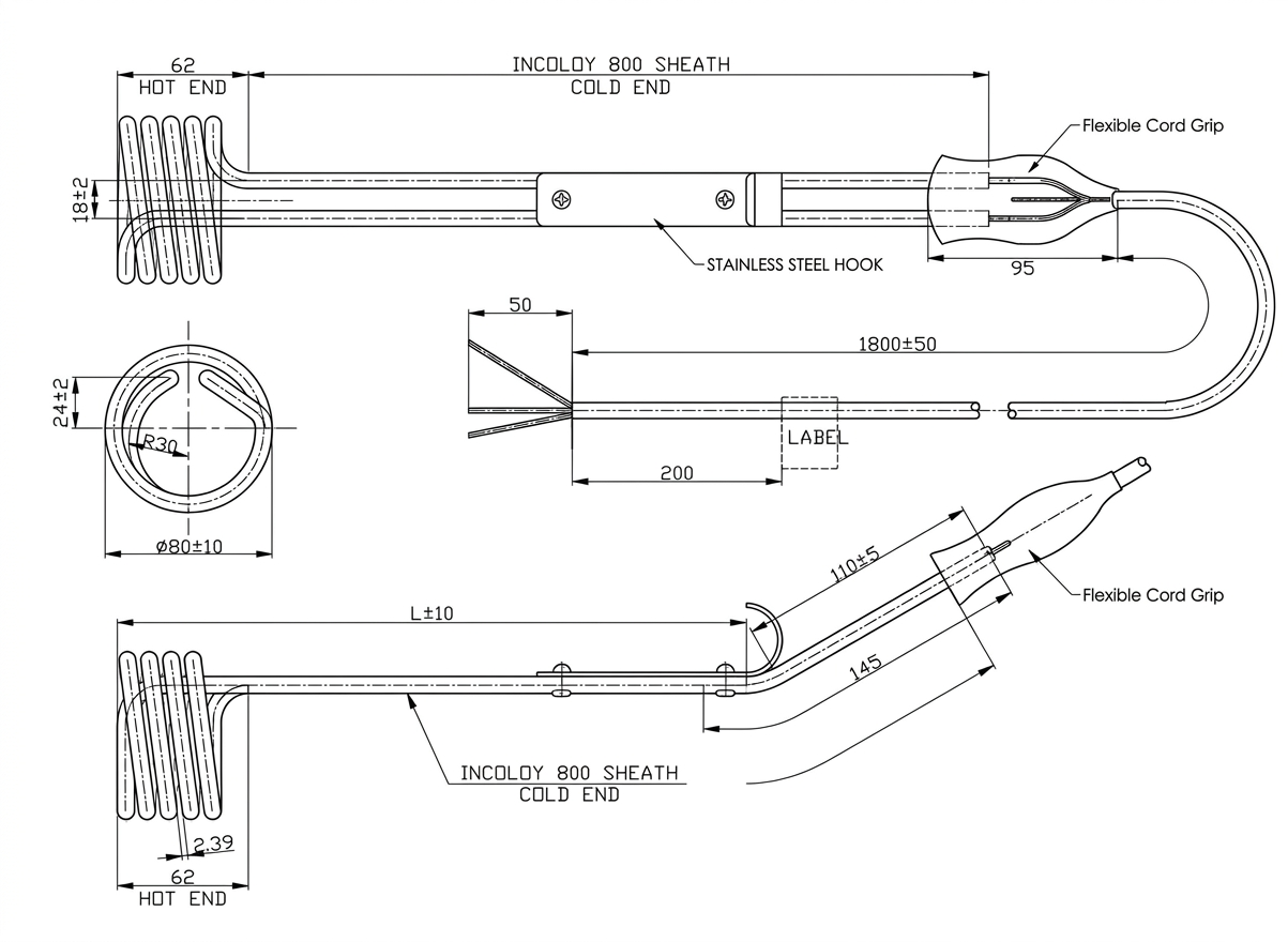 Over-The-Side Immersion Heater - Image 2
