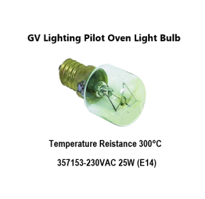 GV Brand Oven Light Bulb