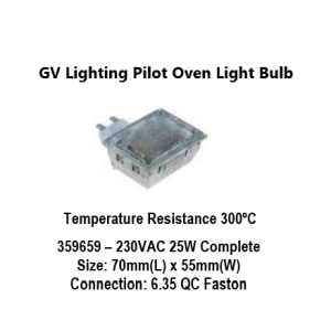 GV Brand Oven Light Bulb